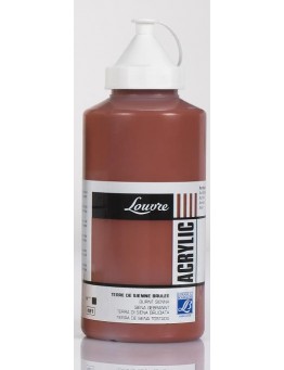 LOUVRE AKRIL BURNT SIENNA